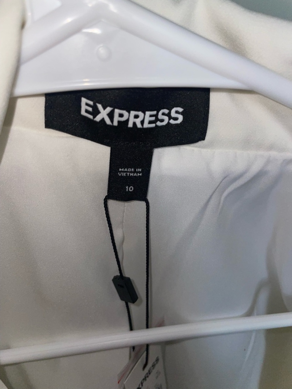Express White Tailored Blazer - Picture 3 of 4